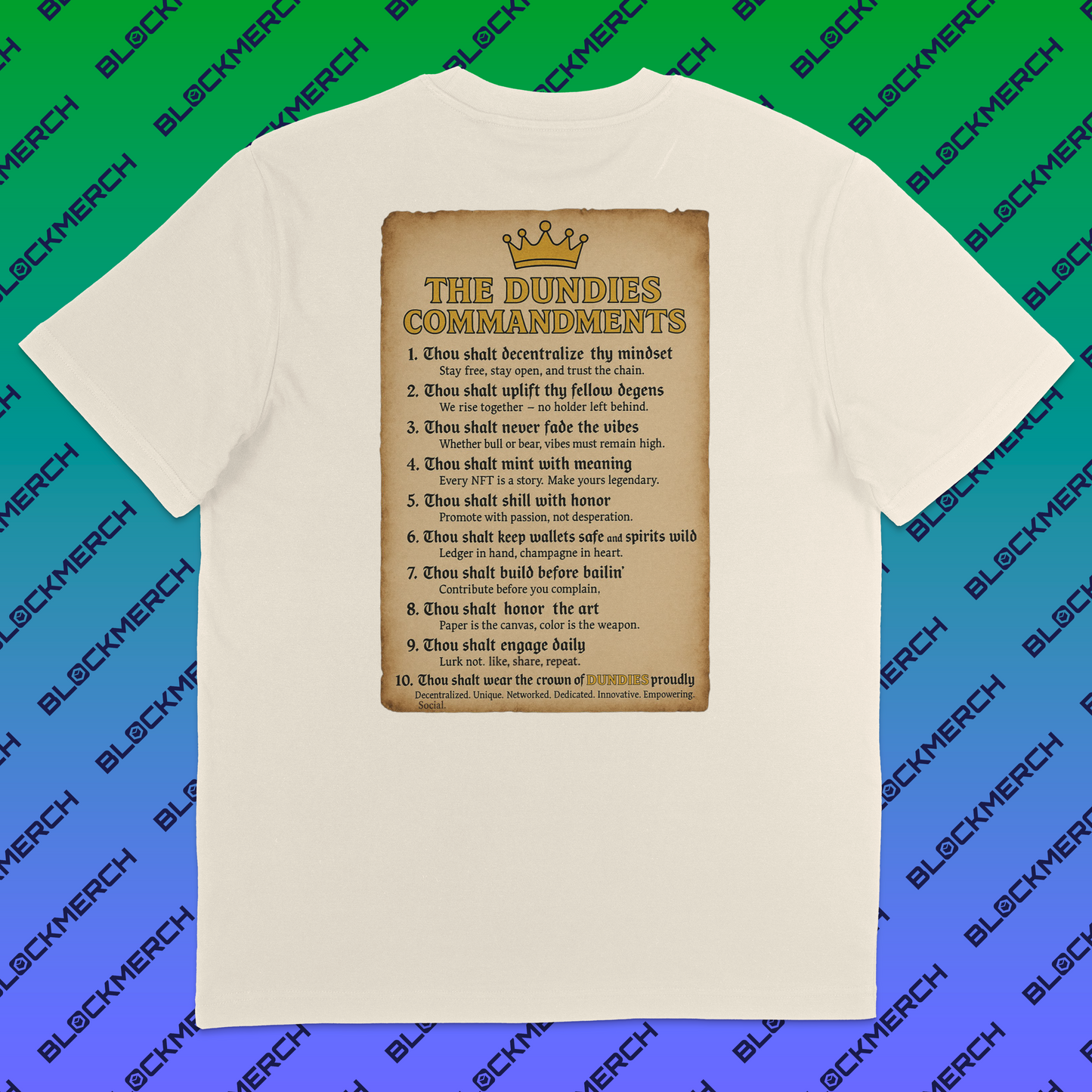 Commandments Tee